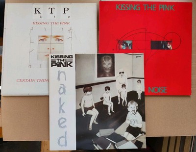3 x Kissing The Pink LP Set 