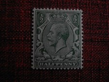 GB GEORGE 5TH 1913 ROYAL CYPHER 1/2d