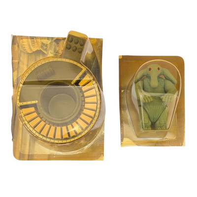 Star Wars Vintage 1983 Kenner Max Rebo & sealed Piano Cut Cards No Repro