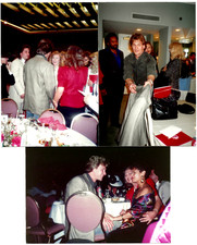 1993 Candid Photos of Patrick Swayze Mom Patsy Debbie Allen @ Share Inc Luncheon