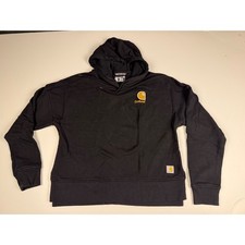 Carhartt Kids Loose Fit Black Hoodie Tencel Fiber Series Very Soft Small 4-6