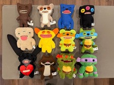 Fuggler HUGE Lot of 40 Plush Collection Rare Retired TMNT Spin Master Fugglers