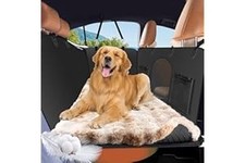 HOTYPXQ 55" x 26" Dog Bed for Car Back Seat, Backseat Pet Bed with Upgraded Non-