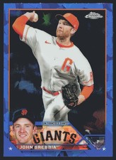 2023 Topps Chrome Update Sapphire Edition #USCS157 John Brebbia