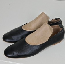 Everlane The Italian Leather Day Glove Flats in Black size 10 Women's Career EUC