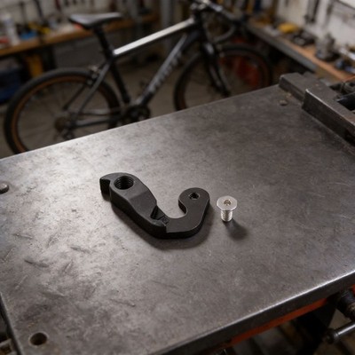 Aluminium Schaltauge für SCOTT für Solac Disc 35mm Schraubloch Mitte