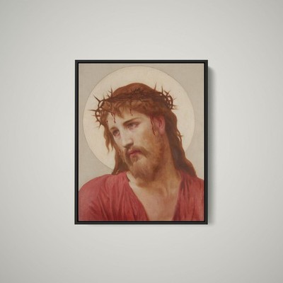 William-Adolphe Bouguereau - The Crown of Thorns - Art Print on Paper or Canvas