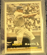 Topps 2008 Mickey Mantle New York Yankees Insert MMS67 Baseball Card
