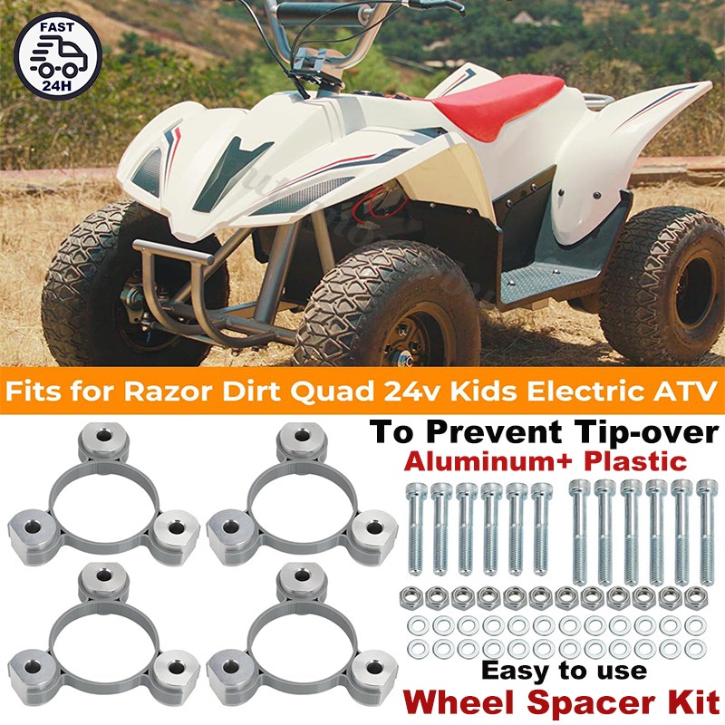 Stability Wheel Spacers Kit For Razor Dirt Quad 24V / 36V  Kids Electric ATV US