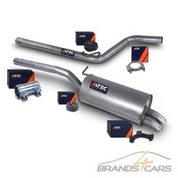 Atec EndschalldÄMpfer +Abgasrohr Vorderrohr FÜR VW Caddy 3 1.6 1.9 2.0 TDI 04-15