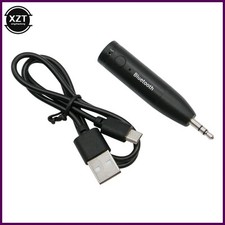 Wireless Bluetooth-Compatible 5.0 Car Kit 3.5mm Jack AUX Handsfree Stereo Music