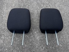 2011-2018 Jeep Jk Wrangler Oem 2 Door Rear Seat Headrests Black Cloth