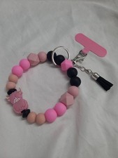 Beaded Luxury Cell Phone Wrist Strap Lanyard Keychain Wristlet Chain Hilandcow