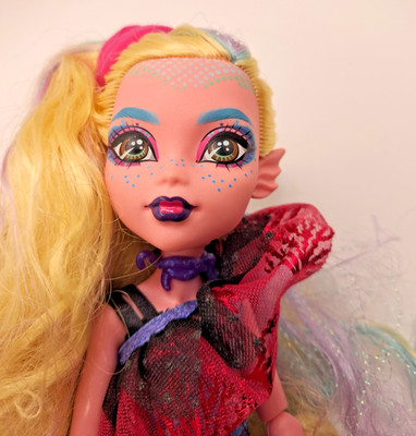 Monster High Lagoona Blue Monster Ball Doll G3 Pink Sea Monster Mattel Loose