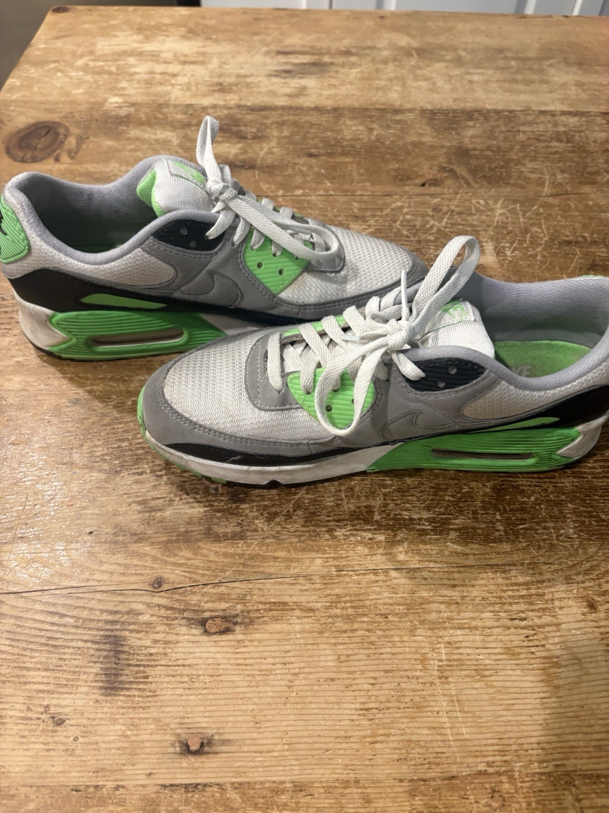 Size 9 - Nike Air Max 90 Lime - CW5458-100 thumbnail 3