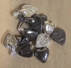 1/4 Troy Ounce "Heart" by YPS (Black)