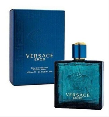 Versace Eros by Gianni Versace Cologne Spray for Men EDT 100 ml / 3.4 oz New