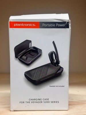 Plantronics Voyager 5200 Charging Case NEW - Black DAMAGED BOX