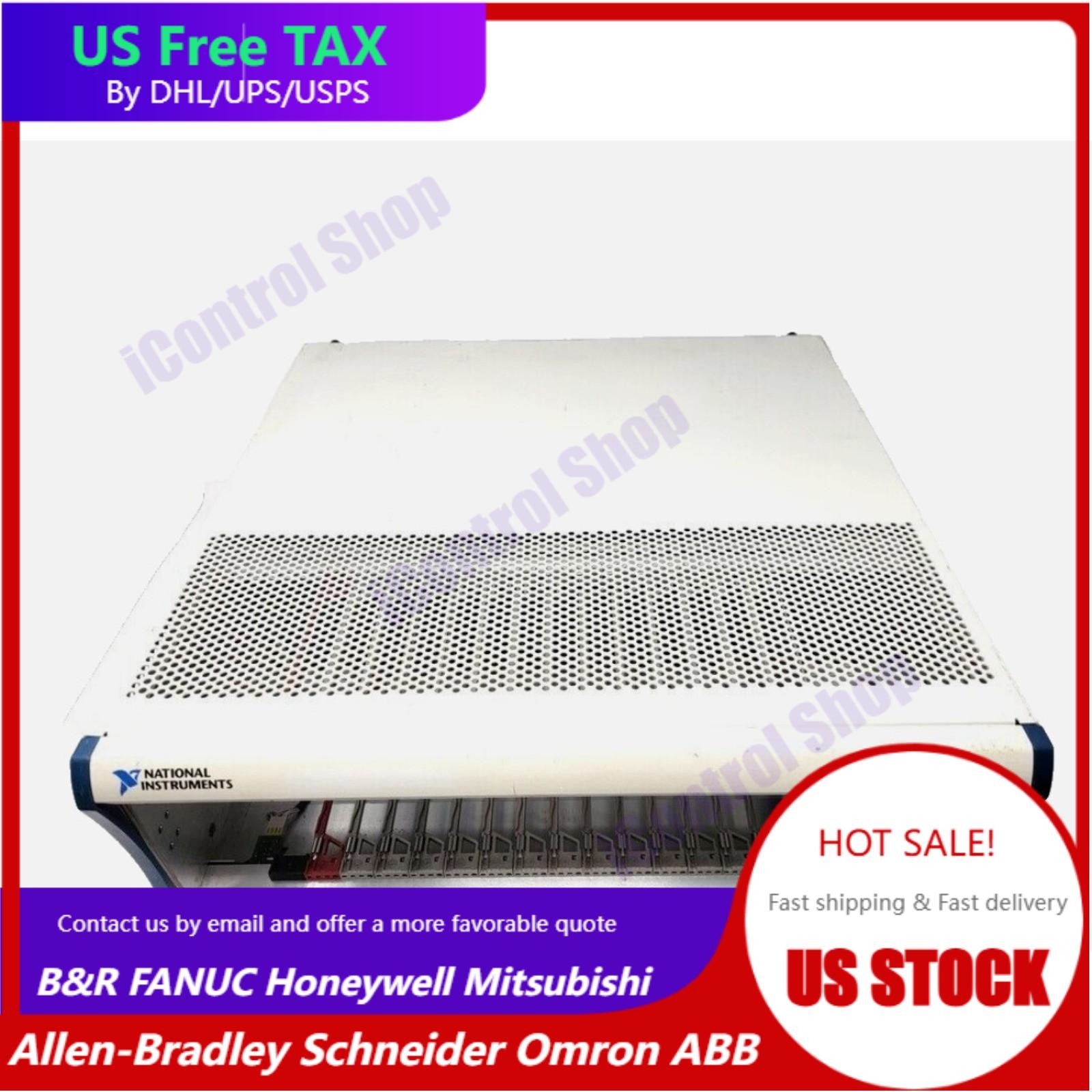 US FREE TAX NI NI PXI-1044 14-Slot 3u PXI Chassis.