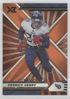2021 Panini XR Orange 61/99 Derrick Henry #96 10k8