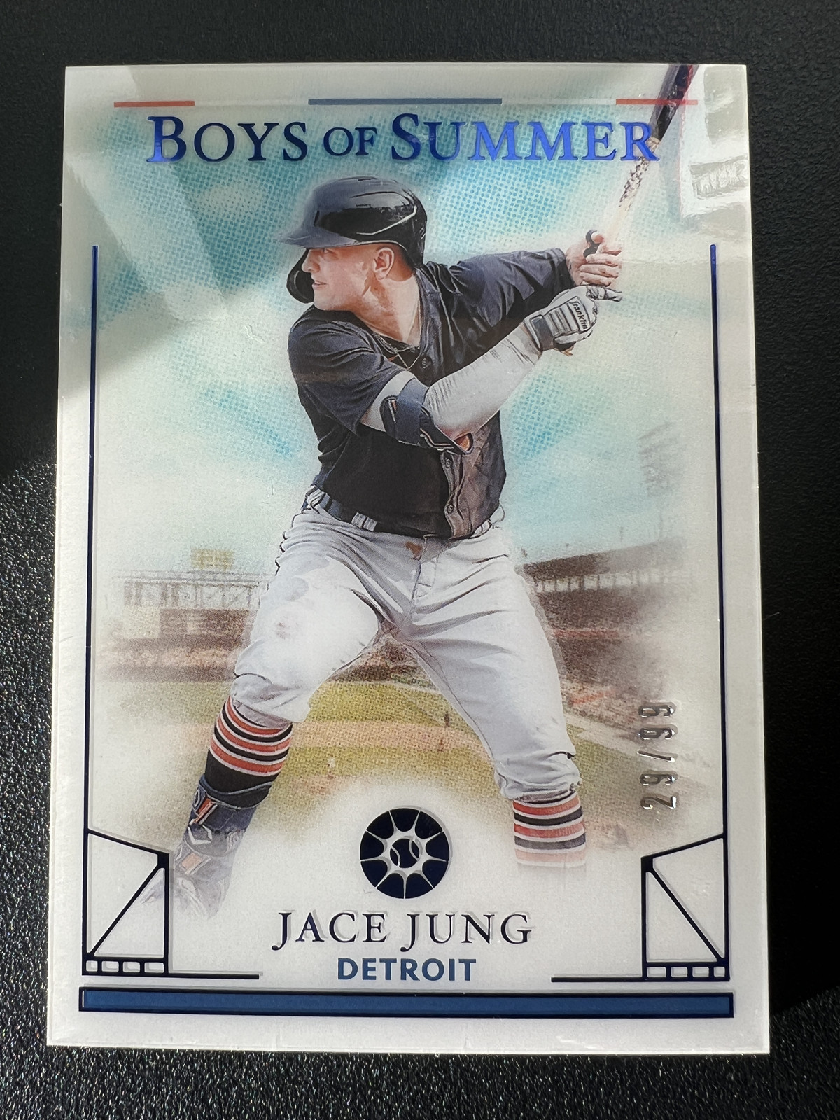 Jace Jung 2024 Panini Boys of Summer #82 Blue /99
