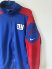 Nike Dri-FIT New York Giants NFL Full Zip Jacket Blue/Red Size L — photo 2