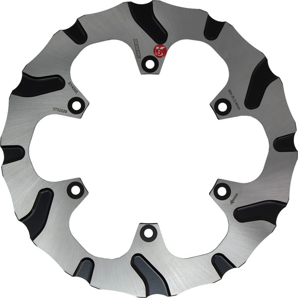 Bremsscheibe Hinten Braking Batfly BY4505 FüR Ktm Exc 620 LC4 Competition 98-99-image