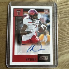 2021 Panini Chronicles Draft Picks - Score Rookie Autographs T.J. Vasher #SA-TJV