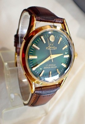 Mtr SCHWEIZ ROAMER MECHANISCH VINTAGE, SCHÖNE UHRMACHERRESTAURIERUNG, SEHR GUTE FUNKTION