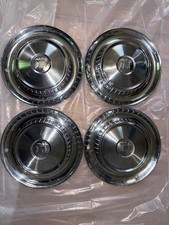 1957 Dodge Coronet Royal Lancer Knight Head 14 Hubcap Set 4 Oem 1732320