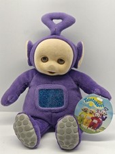 Eden Vintage 1998 Teletubbies Tinky Winky Purple 8  Plush  New w/ Tag