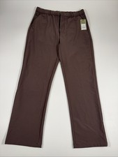 Goodfellow  CO Mens Brown Tech Trouser Pants Small
