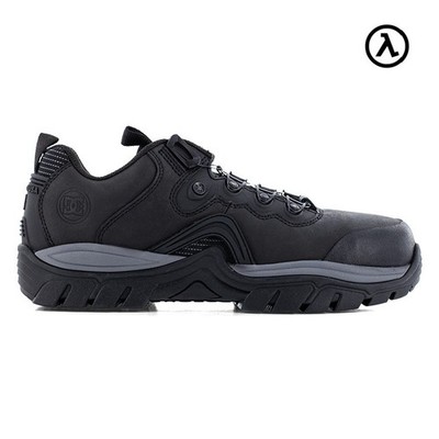 DC NAVIGATOR WORK MEN'S BLACK/DARK GRAY SHOE BOA  FIT SYSTEM BOOTS DC60701 - NEW