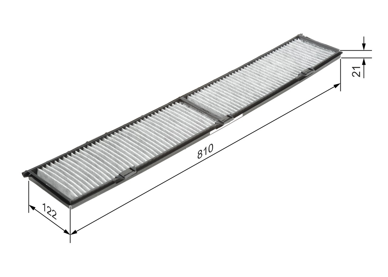 Pollen / Cabin Filter fits BMW 325D 3.0D 06 to 13 Bosch 64316925982 64316946628 - Image 54