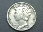 1940-S  MERCURY DIME VF-XF