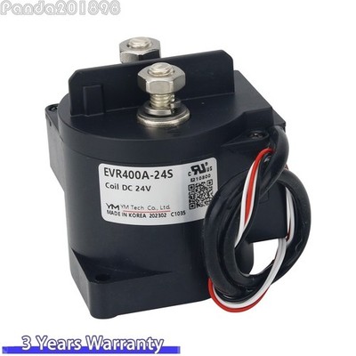 4-Wire EVR400A-24S Coil 24VDC 320V/400A Electromagnetic Relay for YM TECH New