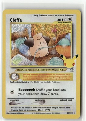 Cleffa 25th Anniversary Collection Promo Card #009/025 Pokemon