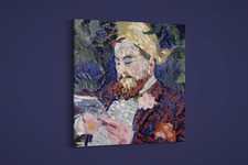 Robert Delauney - Portrait d'Henri Carlier - Art Print on Paper or Canvas