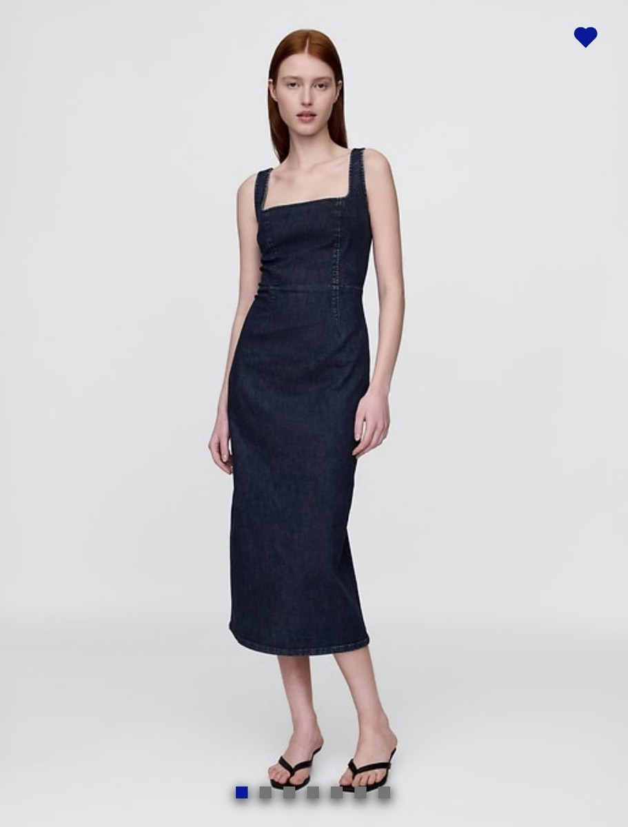 knee length dresses for ladies Naadam Silk Cashmere Midi Tank Dress in Cement main image 1