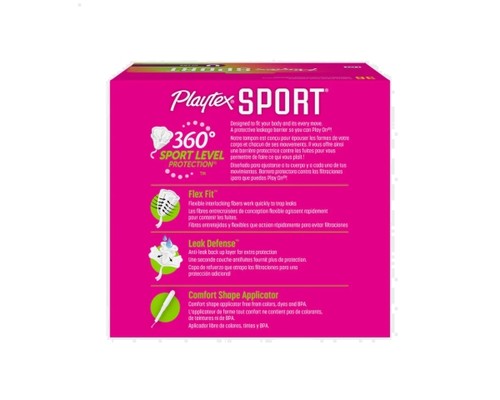 Playtex Sport Ultra Tampons - unparfümiert - 36 Stück - Bild 2 von 4