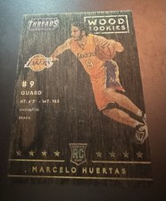 2015-16 Panini Threads - Wood Rookies #264 Marcelo Huertas (RC)