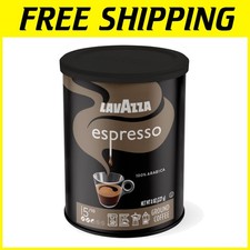 Espresso Ground Coffee, Medium Roast, 8 oz - Pack of 4