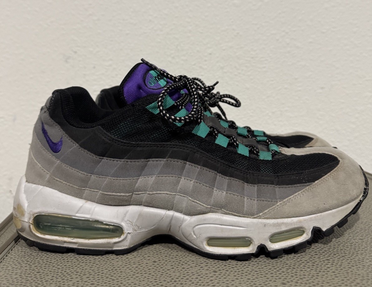 Nike Air Max 95 Grape Rhino 609048-030 Men Sneaker Shoe Size US