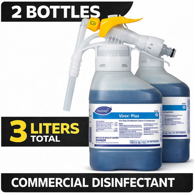 Diversey Virex Plus RTD Disinfectant 1.5L 2/Case Commercial 101102925