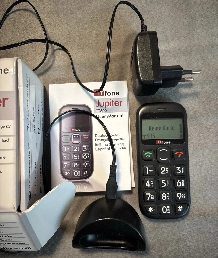 Seniorentele fon TT Fone Jupiter TT800
