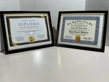 46 pcs 8.5 x 11 Picture/ Document Frames Wall Mount or Table Stand (BULK)