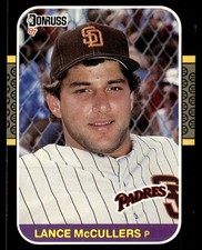 1987 Donruss Lance McCullers San Diego Padres #237