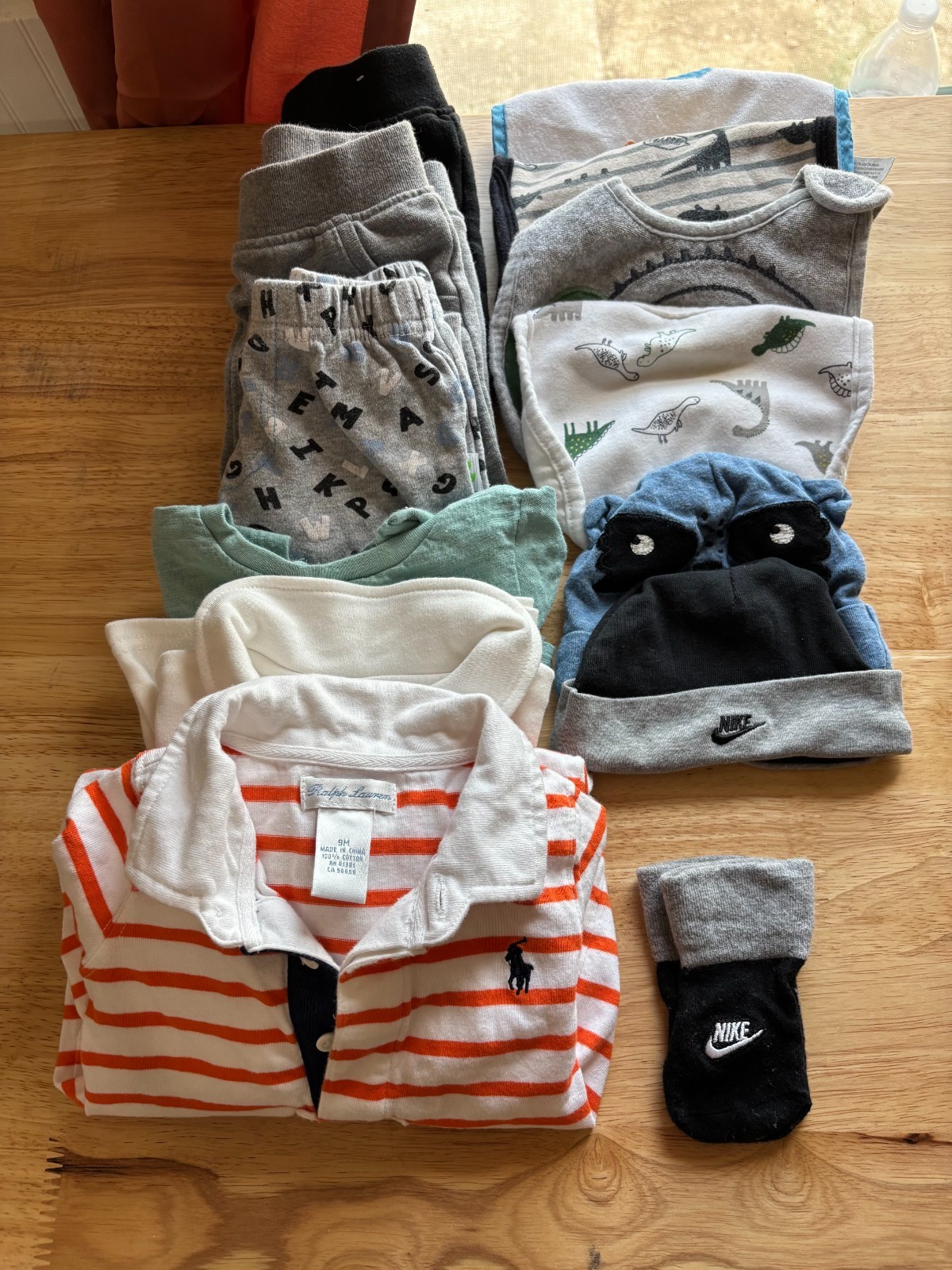 Baby Boy Clothes, Tops And Bottoms, Variety. Some Never Been Worn. Size 6-9mo