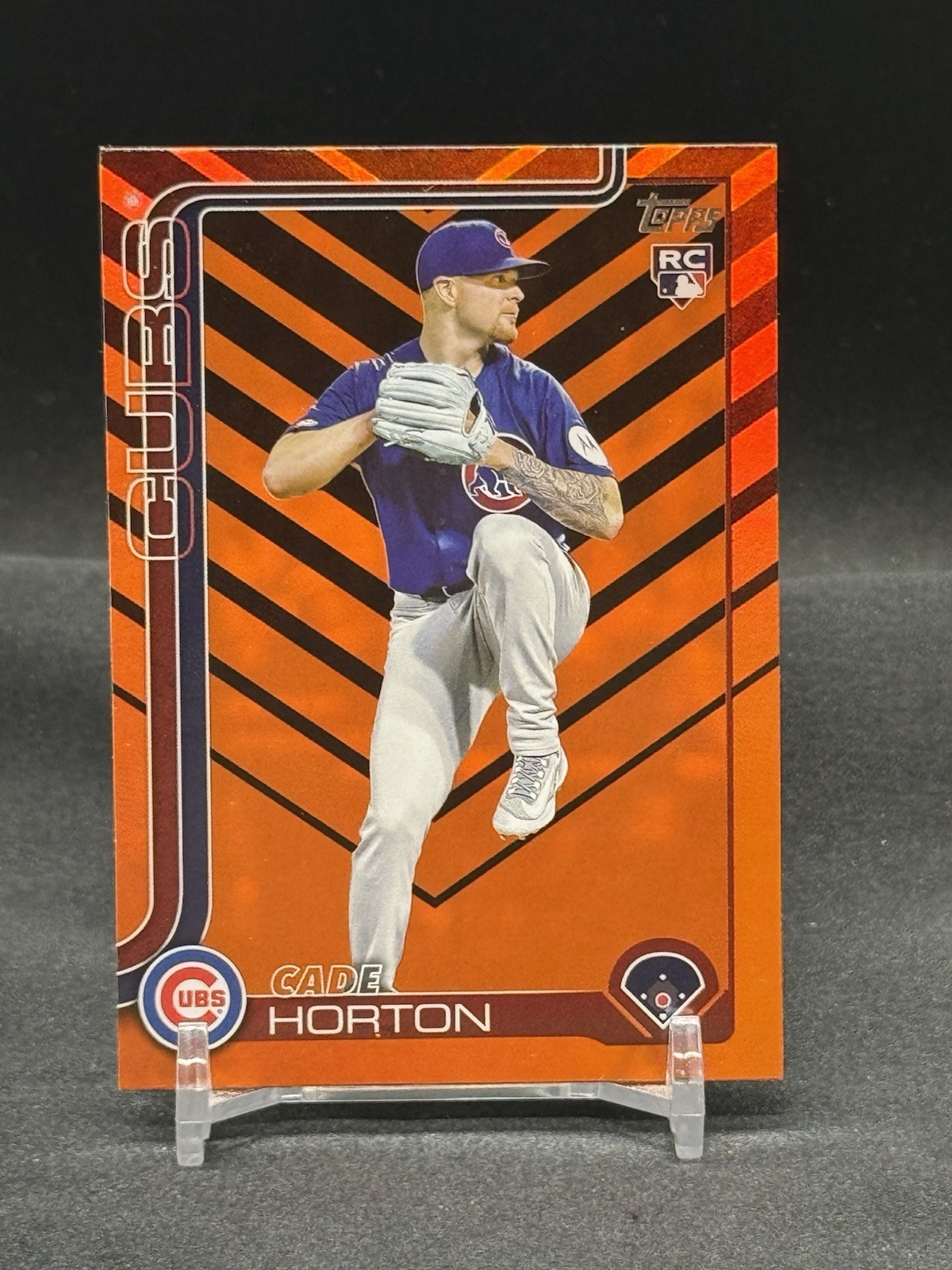 2025 Topps Update Series Cade Horton RC Holiday Foil - Chicago Cubs #US140