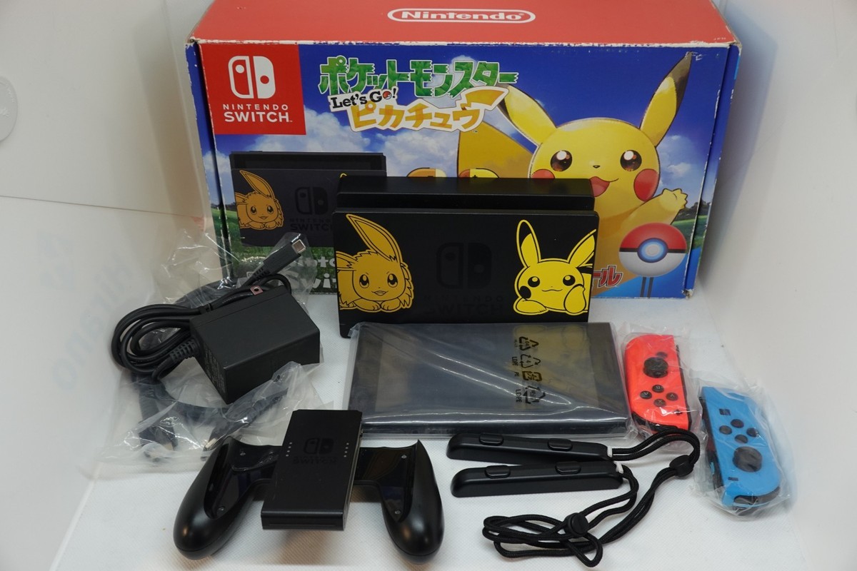Nintendo Switch Let's Go! ピカチュウ Nintendo Switch Pokemon LET'S GO Pikachu Console Limited Edition
